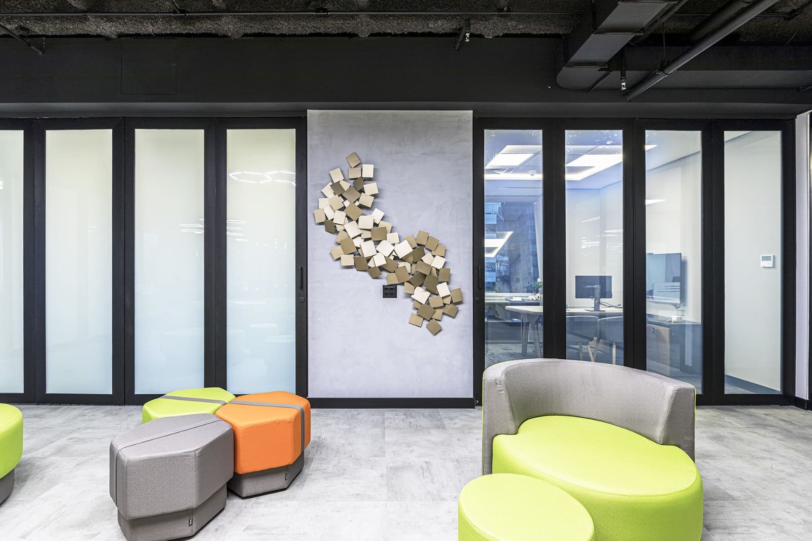 Conceito Vidros & Projetos - Divisória Privacy Glass